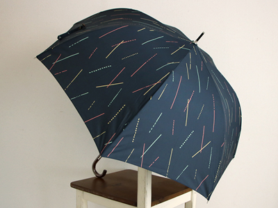長傘 ひざしのシャワー tenoe テノエ 雨晴兼用 ジャンプ式 雨傘 60cm