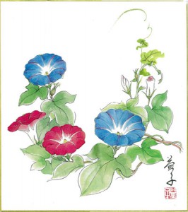 400中藤益子朝顔