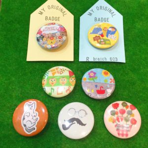 リュリュ　缶バッチ