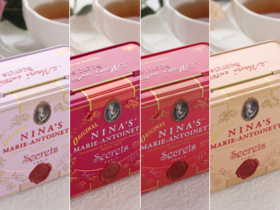 Royal box for tea ティーバッグ缶