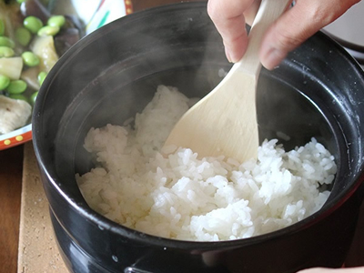 かもしか道具店 ごはんの鍋 二号炊き 黒