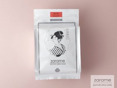 京都嵐山 zarame 綿菓子 イチゴ